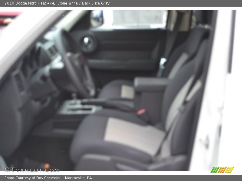 Stone White / Dark Slate Gray 2010 Dodge Nitro Heat 4x4
