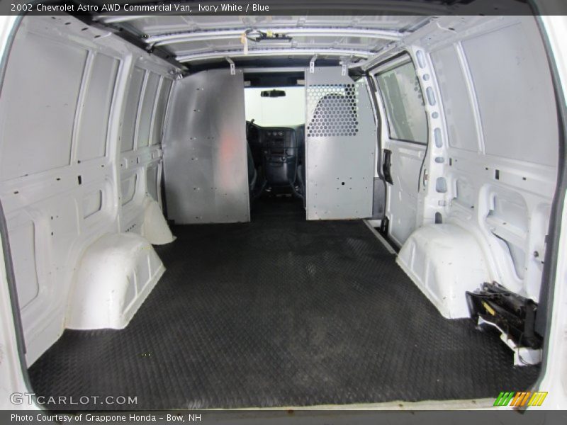 Ivory White / Blue 2002 Chevrolet Astro AWD Commercial Van