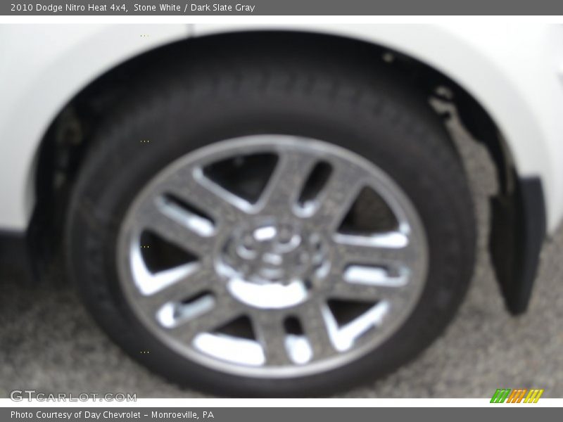 Stone White / Dark Slate Gray 2010 Dodge Nitro Heat 4x4