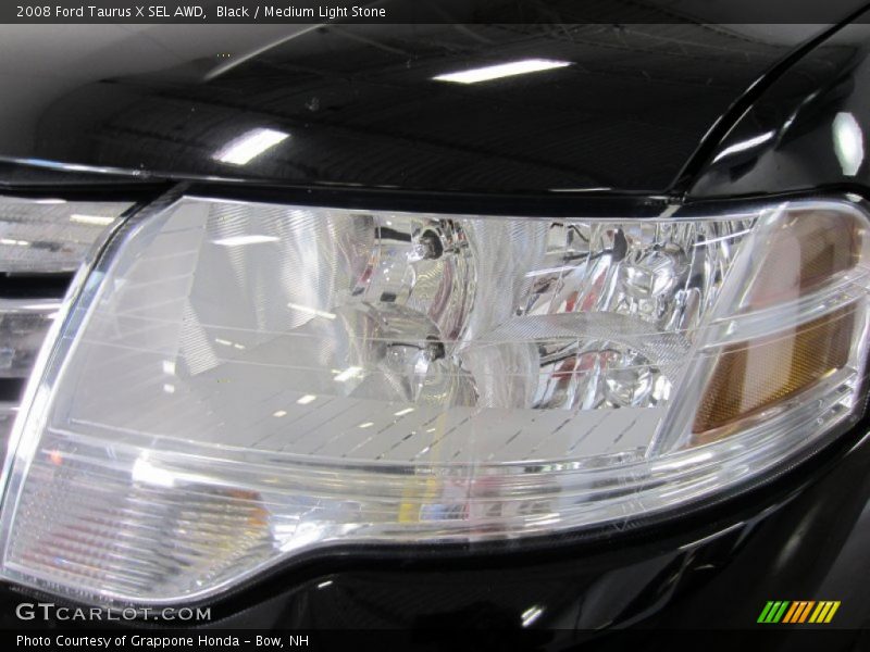 Black / Medium Light Stone 2008 Ford Taurus X SEL AWD