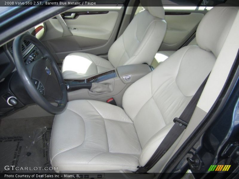 Barents Blue Metallic / Taupe 2008 Volvo S60 2.5T