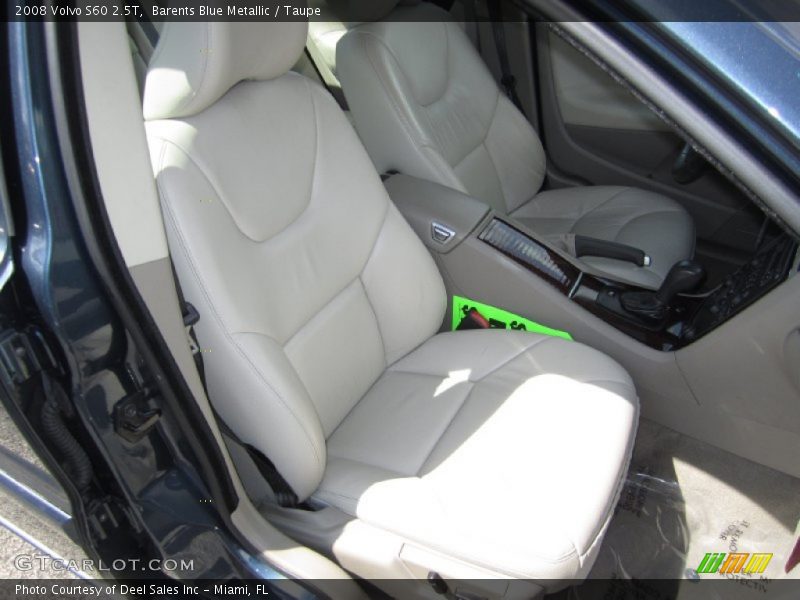 Barents Blue Metallic / Taupe 2008 Volvo S60 2.5T