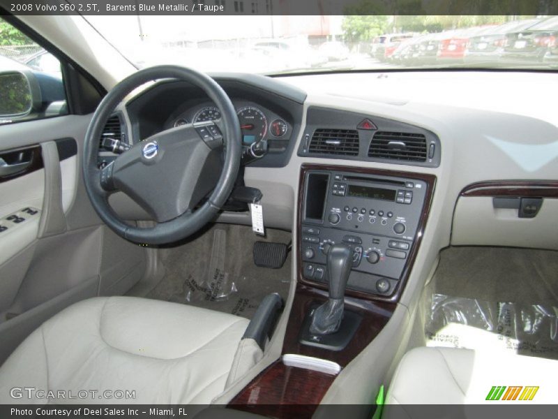 Barents Blue Metallic / Taupe 2008 Volvo S60 2.5T