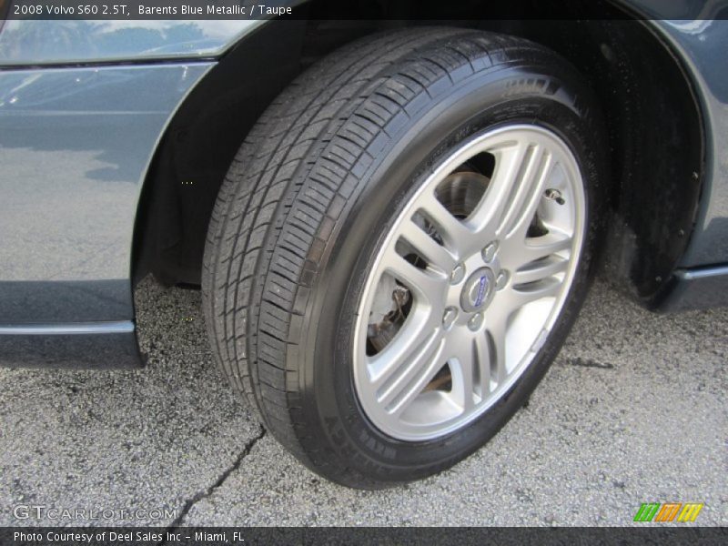 Barents Blue Metallic / Taupe 2008 Volvo S60 2.5T