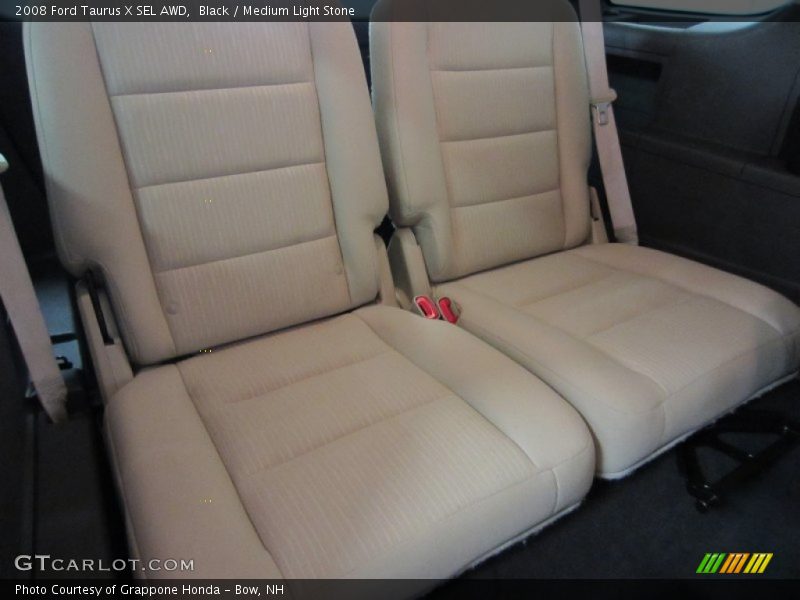 Black / Medium Light Stone 2008 Ford Taurus X SEL AWD