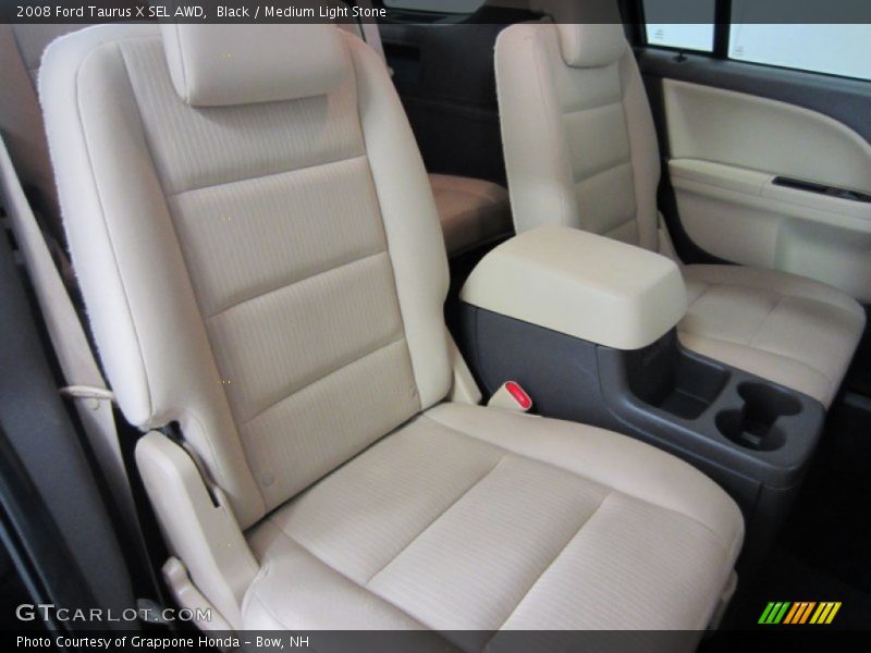 Black / Medium Light Stone 2008 Ford Taurus X SEL AWD