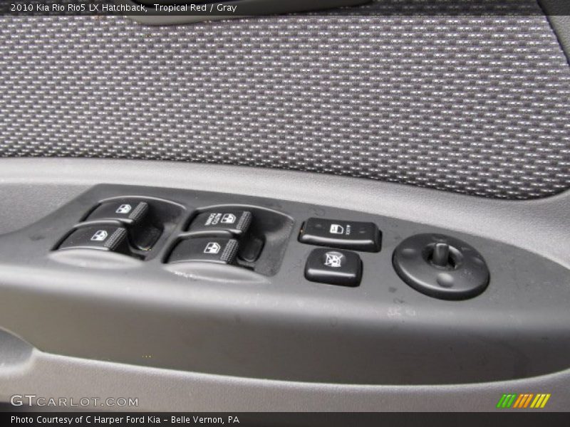 Controls of 2010 Rio Rio5 LX Hatchback