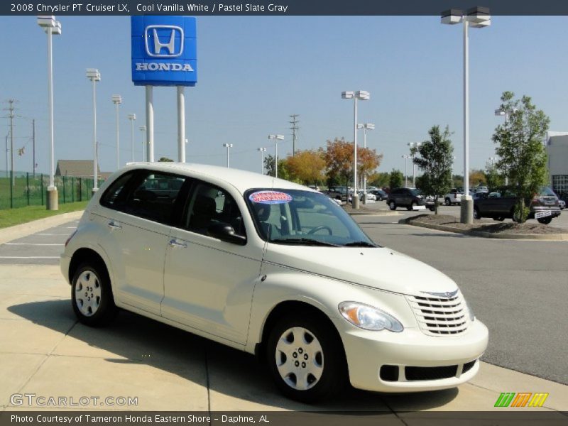 Cool Vanilla White / Pastel Slate Gray 2008 Chrysler PT Cruiser LX