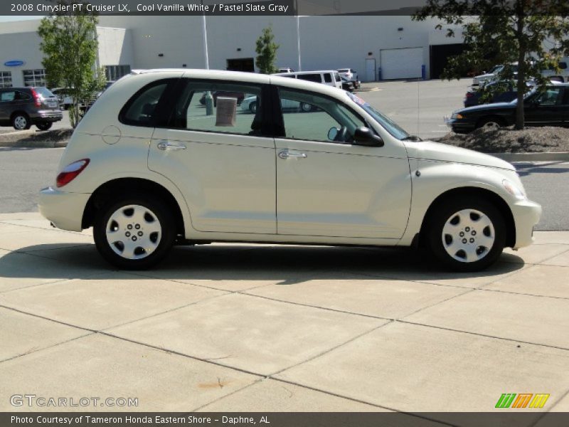 Cool Vanilla White / Pastel Slate Gray 2008 Chrysler PT Cruiser LX