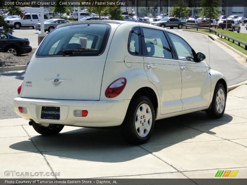 Cool Vanilla White / Pastel Slate Gray 2008 Chrysler PT Cruiser LX