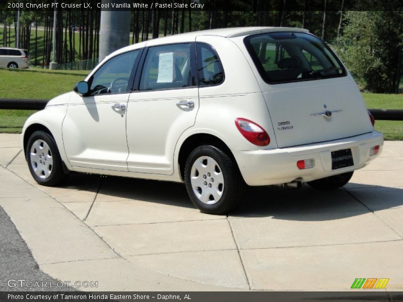 Cool Vanilla White / Pastel Slate Gray 2008 Chrysler PT Cruiser LX