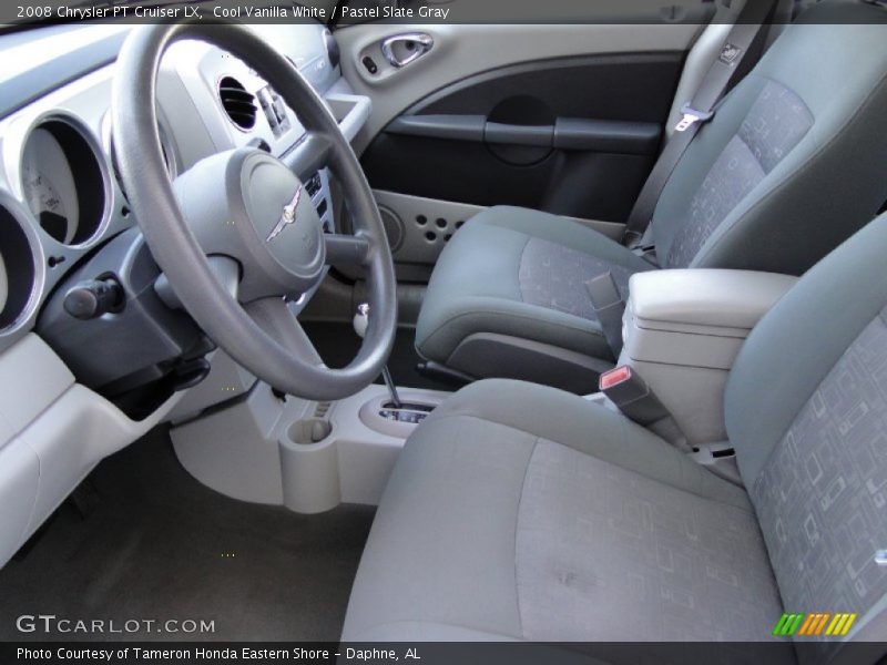 Cool Vanilla White / Pastel Slate Gray 2008 Chrysler PT Cruiser LX