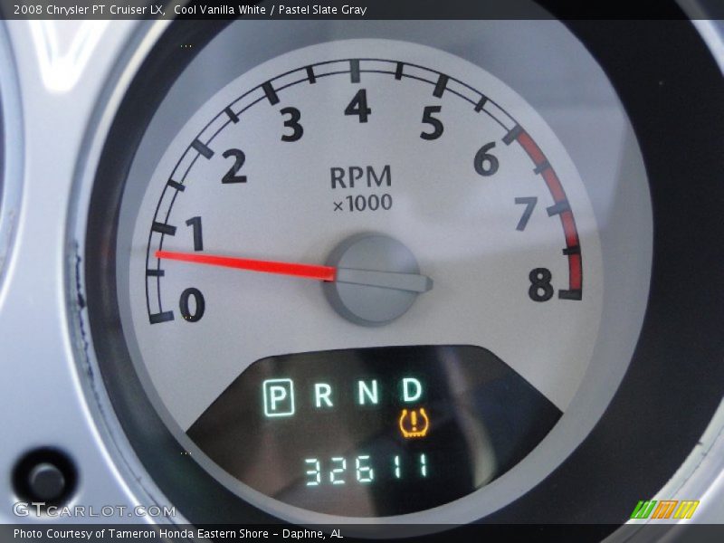 Cool Vanilla White / Pastel Slate Gray 2008 Chrysler PT Cruiser LX