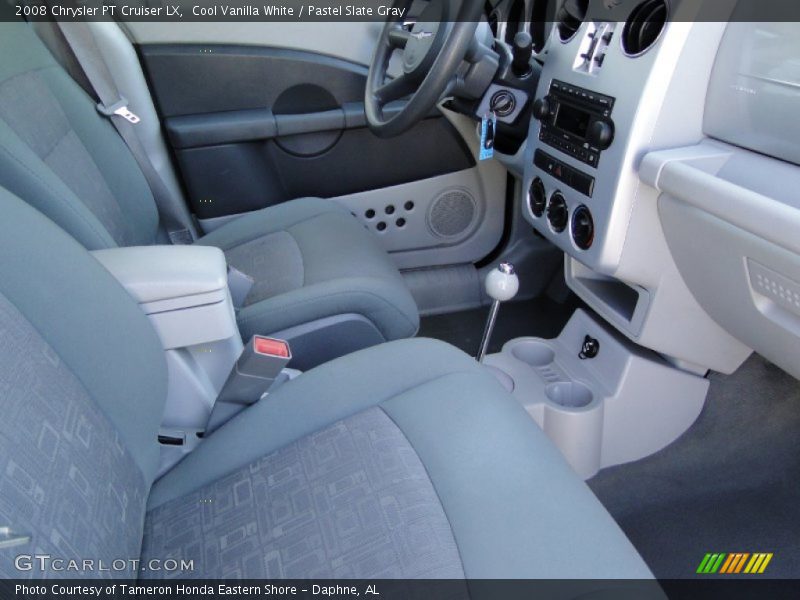 Cool Vanilla White / Pastel Slate Gray 2008 Chrysler PT Cruiser LX