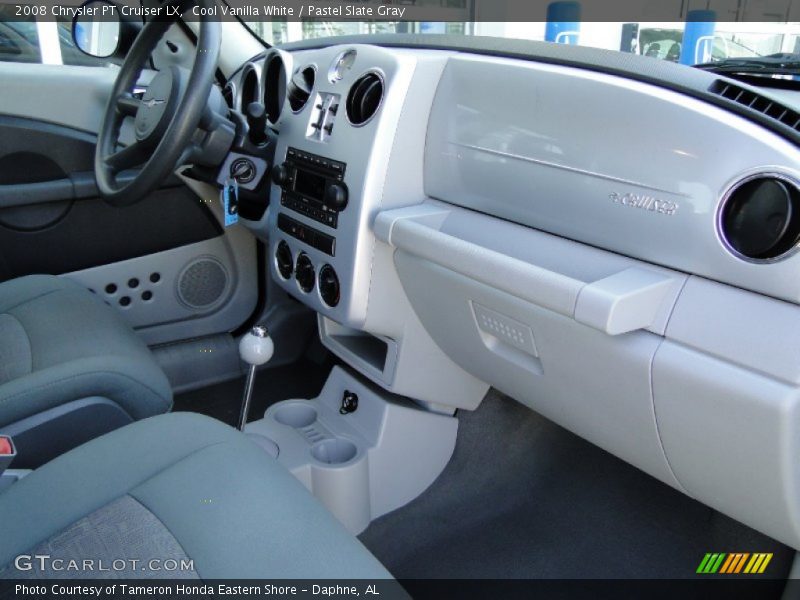 Cool Vanilla White / Pastel Slate Gray 2008 Chrysler PT Cruiser LX