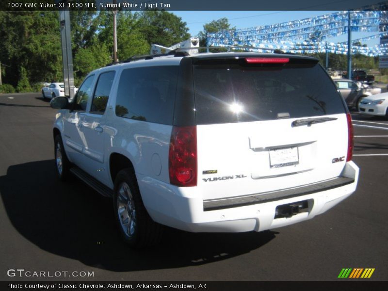 Summit White / Light Tan 2007 GMC Yukon XL 1500 SLT