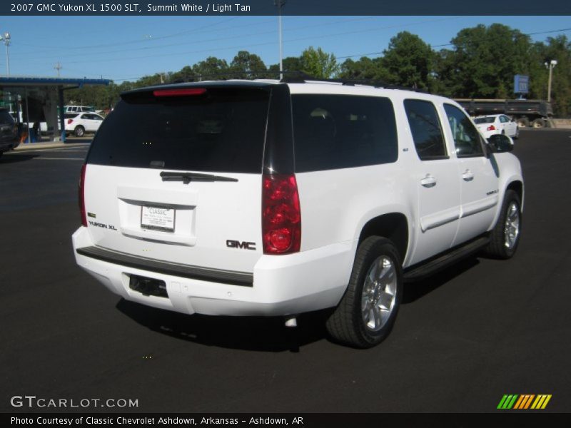 Summit White / Light Tan 2007 GMC Yukon XL 1500 SLT