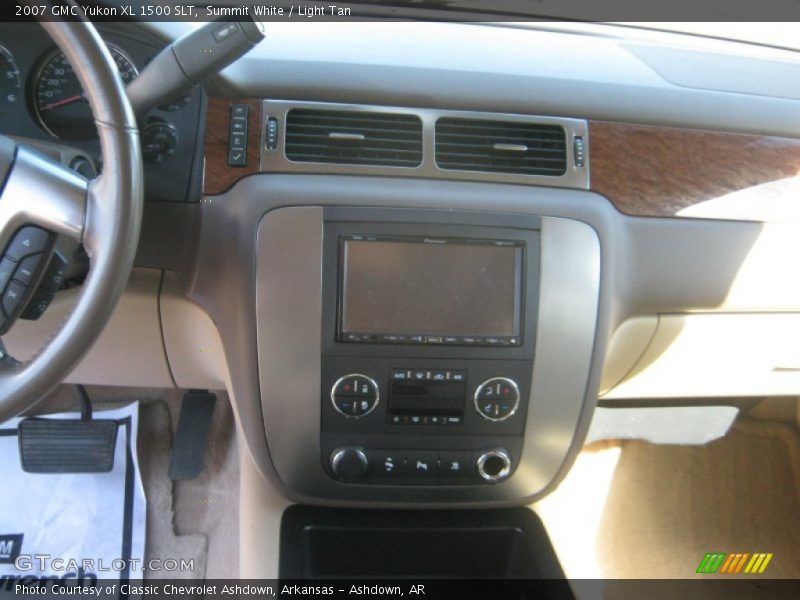 Summit White / Light Tan 2007 GMC Yukon XL 1500 SLT