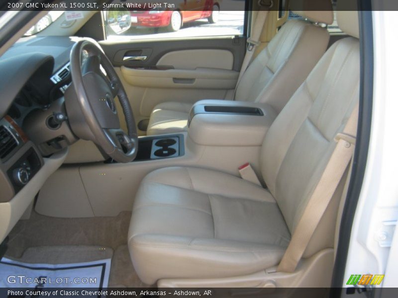 Summit White / Light Tan 2007 GMC Yukon XL 1500 SLT