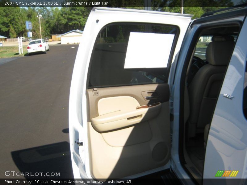 Summit White / Light Tan 2007 GMC Yukon XL 1500 SLT