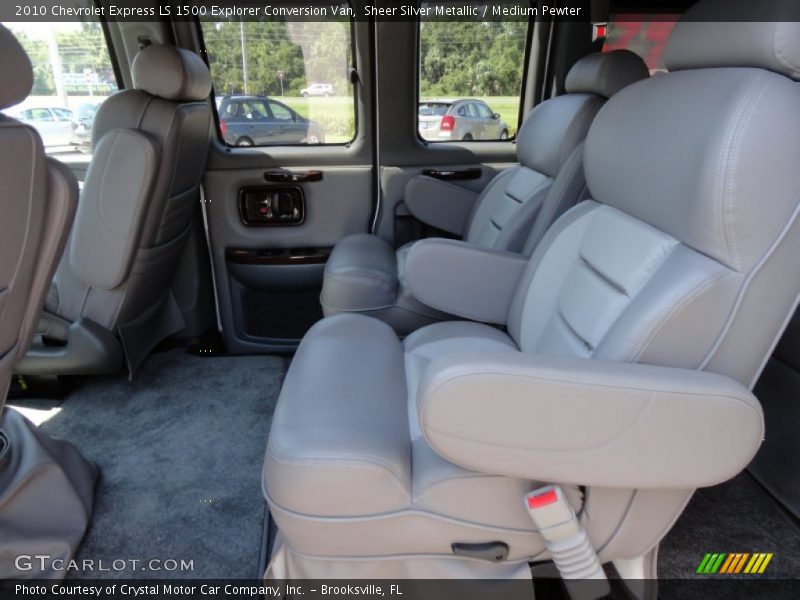  2010 Express LS 1500 Explorer Conversion Van Medium Pewter Interior