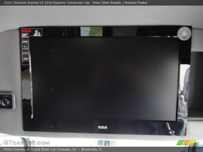 Sheer Silver Metallic / Medium Pewter 2010 Chevrolet Express LS 1500 Explorer Conversion Van