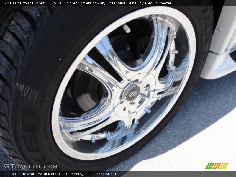 Custom Wheels of 2010 Express LS 1500 Explorer Conversion Van