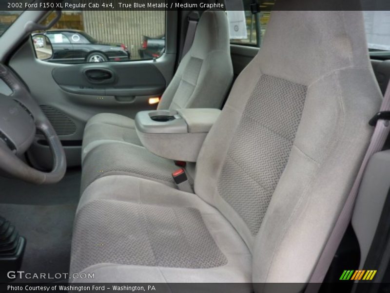  2002 F150 XL Regular Cab 4x4 Medium Graphite Interior