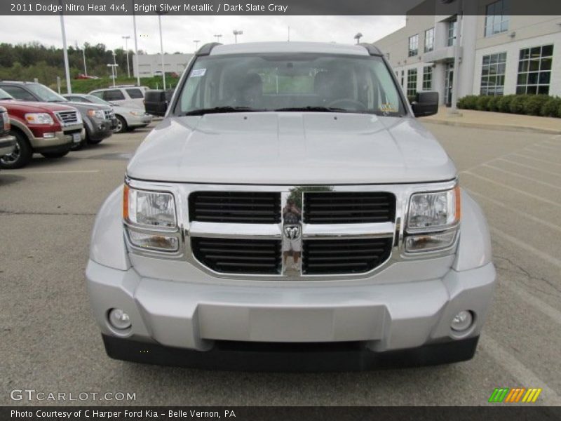 Bright Silver Metallic / Dark Slate Gray 2011 Dodge Nitro Heat 4x4