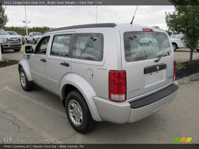 Bright Silver Metallic / Dark Slate Gray 2011 Dodge Nitro Heat 4x4
