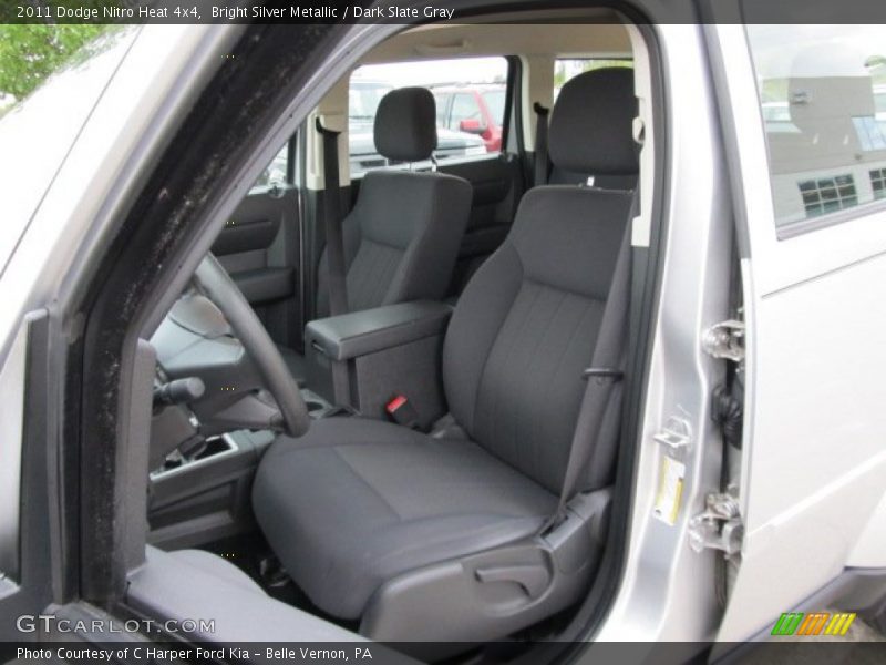 Bright Silver Metallic / Dark Slate Gray 2011 Dodge Nitro Heat 4x4