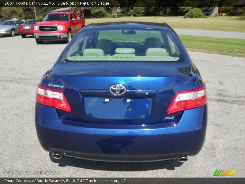 Blue Ribbon Metallic / Bisque 2007 Toyota Camry XLE V6