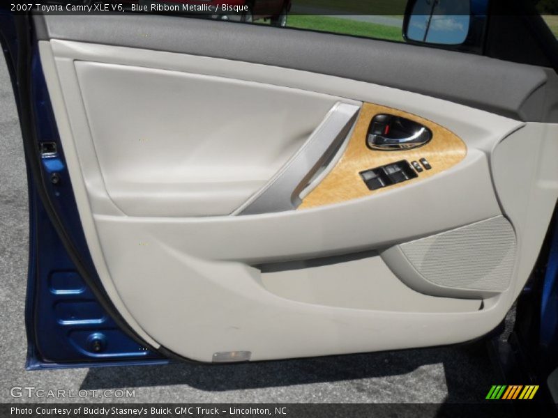 Blue Ribbon Metallic / Bisque 2007 Toyota Camry XLE V6