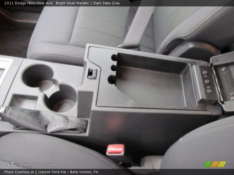 Bright Silver Metallic / Dark Slate Gray 2011 Dodge Nitro Heat 4x4