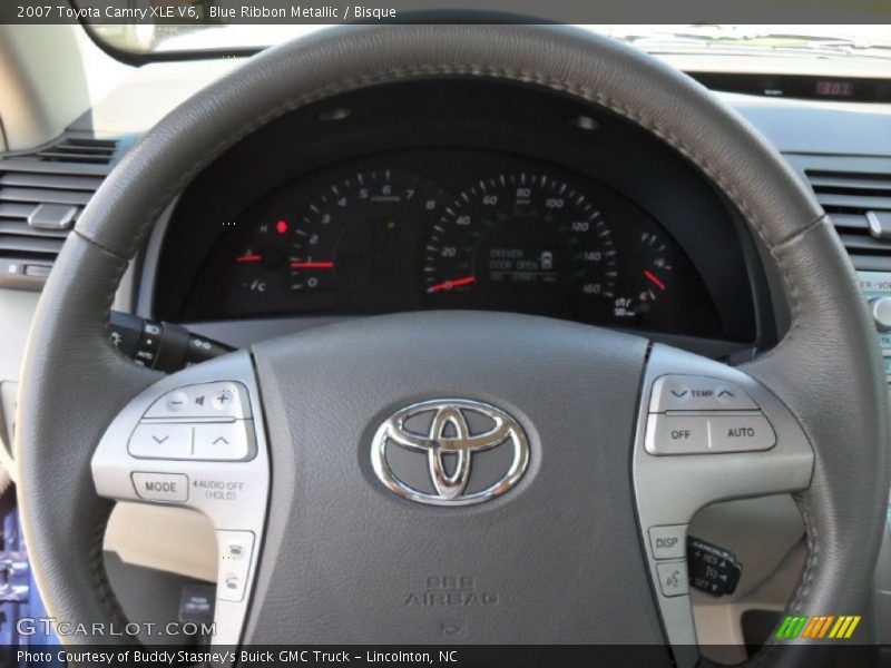 Blue Ribbon Metallic / Bisque 2007 Toyota Camry XLE V6