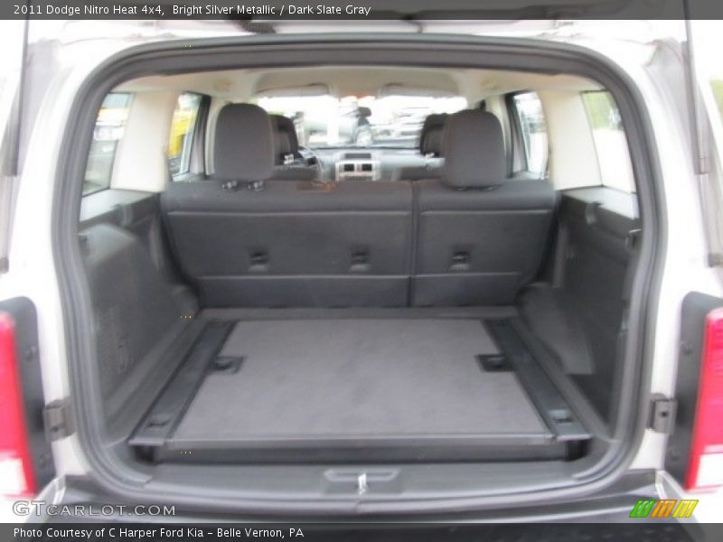 Bright Silver Metallic / Dark Slate Gray 2011 Dodge Nitro Heat 4x4