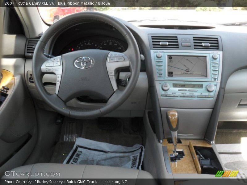 Blue Ribbon Metallic / Bisque 2007 Toyota Camry XLE V6