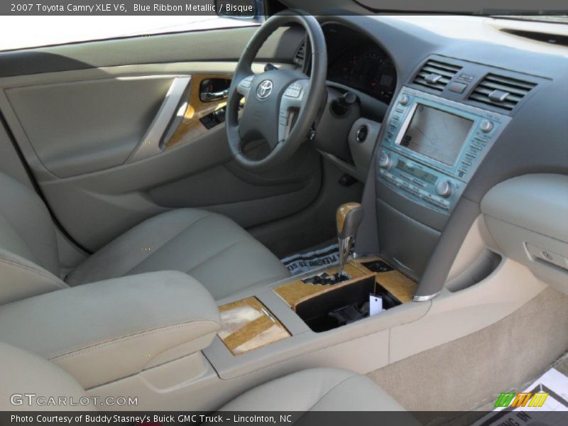 Blue Ribbon Metallic / Bisque 2007 Toyota Camry XLE V6
