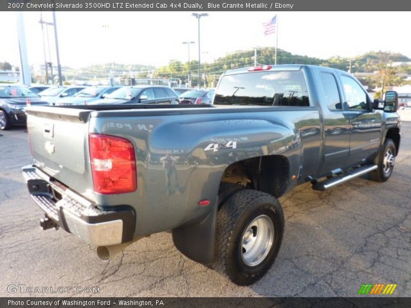  2007 Silverado 3500HD LTZ Extended Cab 4x4 Dually Blue Granite Metallic