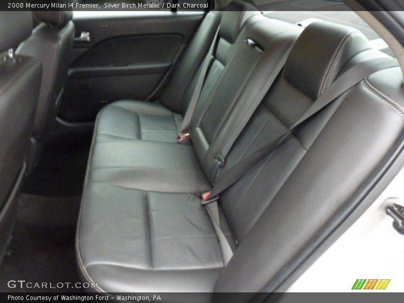 Silver Birch Metallic / Dark Charcoal 2008 Mercury Milan I4 Premier