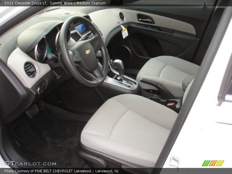Medium Titanium Interior - 2011 Cruze LT 