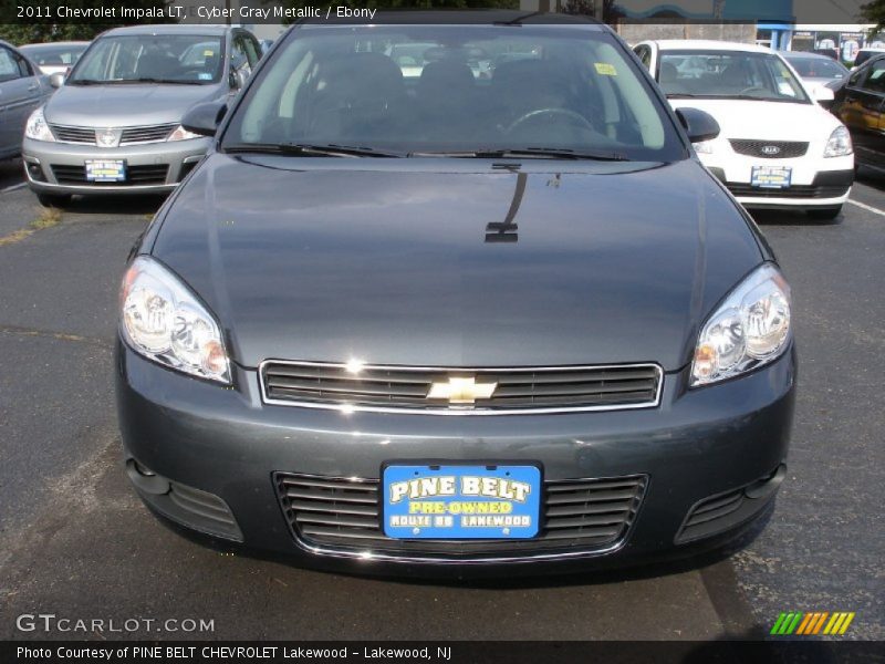 Cyber Gray Metallic / Ebony 2011 Chevrolet Impala LT