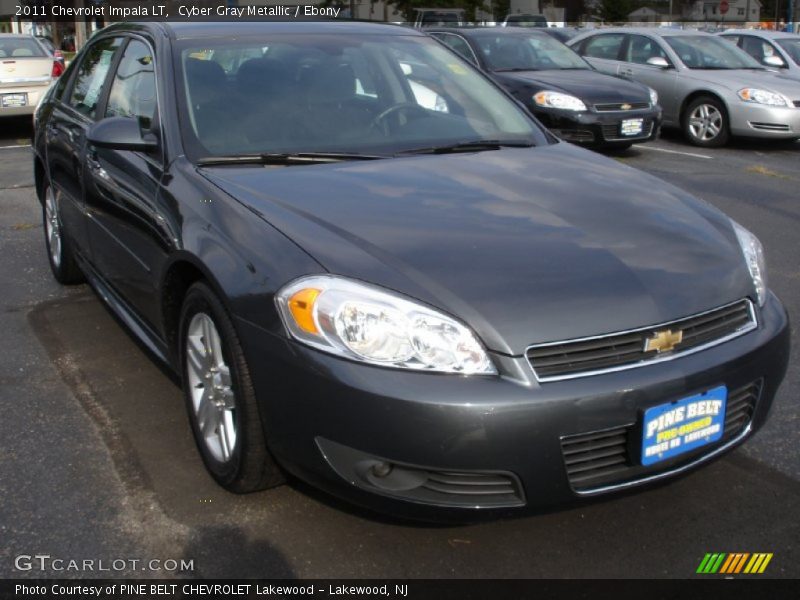 Cyber Gray Metallic / Ebony 2011 Chevrolet Impala LT