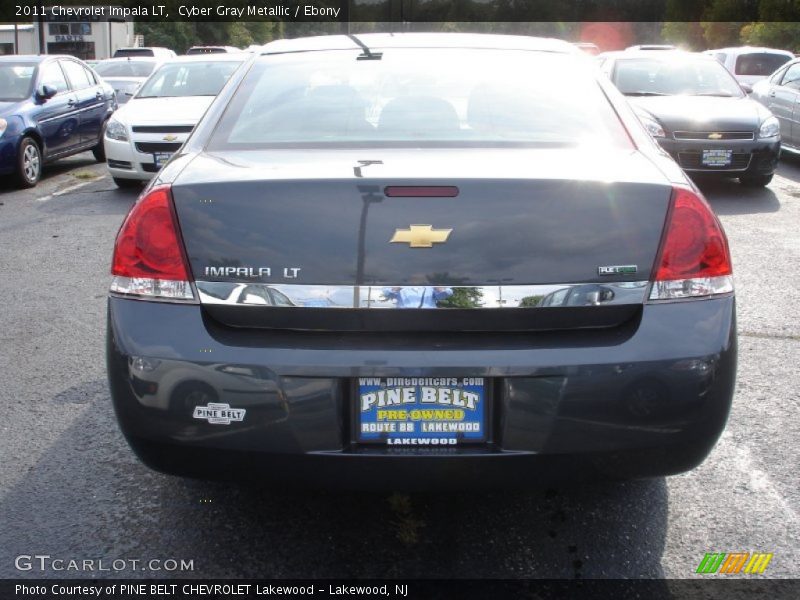 Cyber Gray Metallic / Ebony 2011 Chevrolet Impala LT