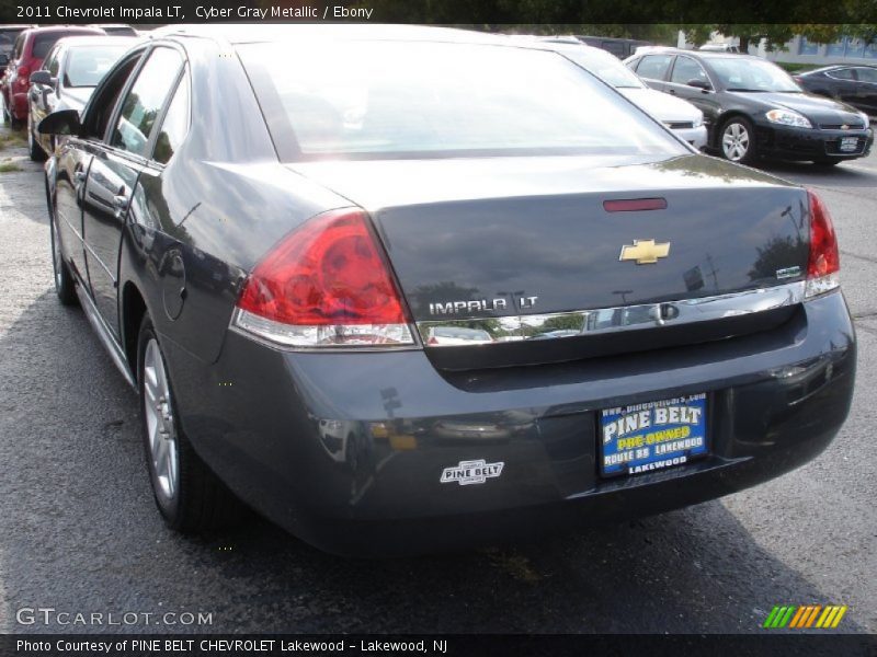 Cyber Gray Metallic / Ebony 2011 Chevrolet Impala LT