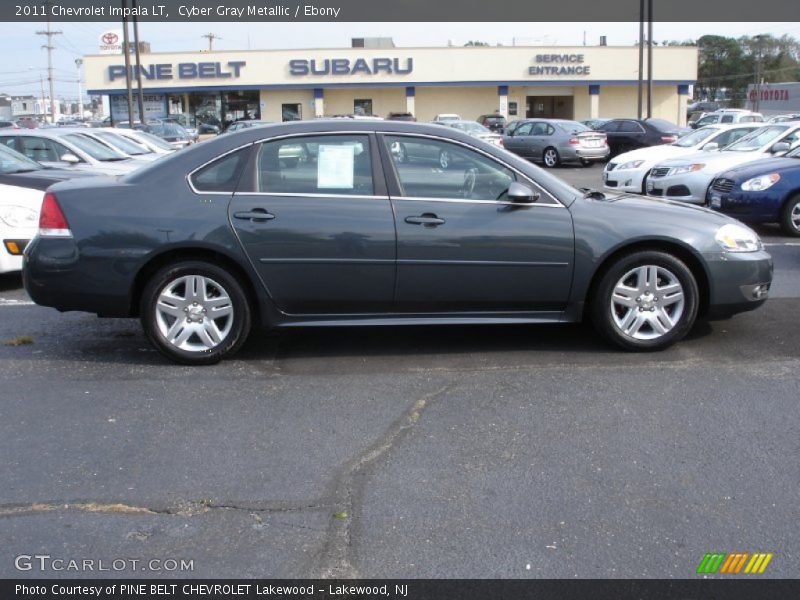 Cyber Gray Metallic / Ebony 2011 Chevrolet Impala LT