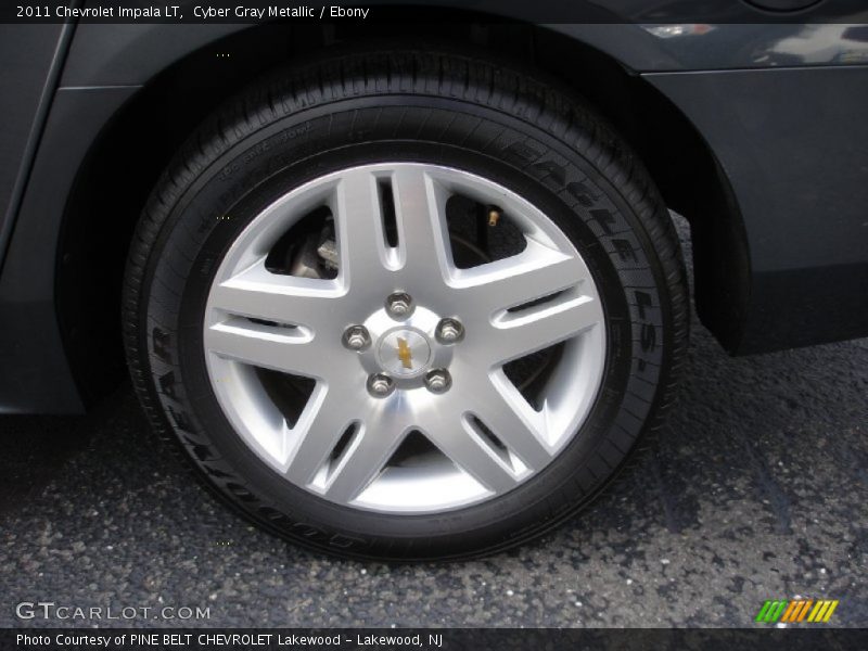 Cyber Gray Metallic / Ebony 2011 Chevrolet Impala LT