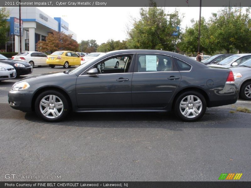 Cyber Gray Metallic / Ebony 2011 Chevrolet Impala LT