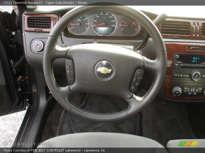 Cyber Gray Metallic / Ebony 2011 Chevrolet Impala LT