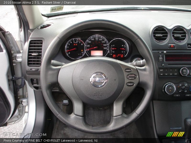 Radiant Silver / Charcoal 2010 Nissan Altima 2.5 S